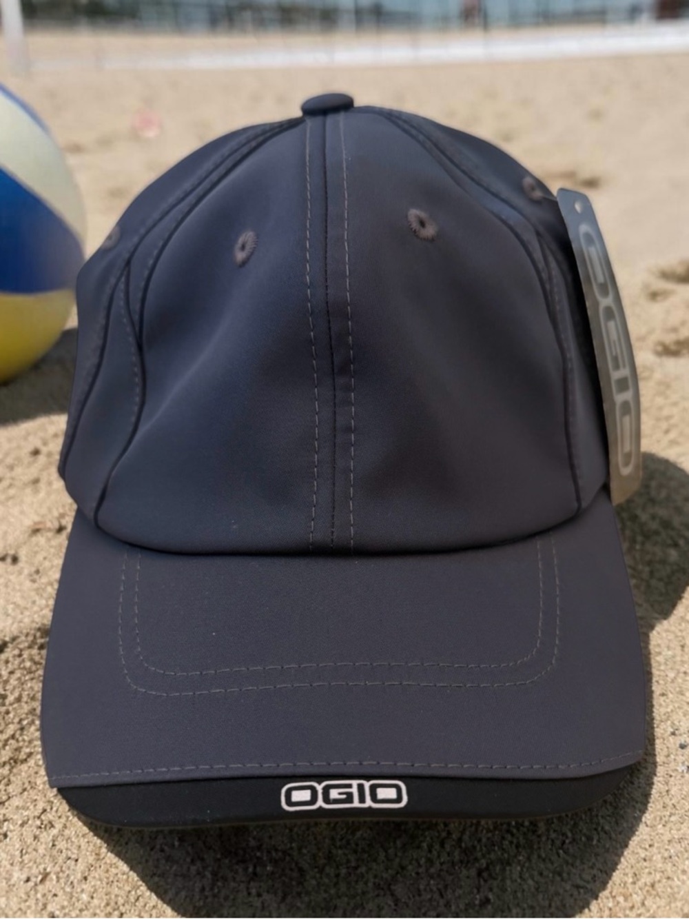 New with Tags Unisex OGIO Grey Performance Logo Baseball Cap